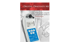 Myron L - Model D-4 & D-6 - Digital Dialysate Meter - Datasheet