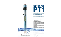 Myron L - Model Ultrapen™ PT1 - Conductivity/TDS/Salinity & Temperature Pen - Datasheet