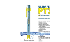 Myron L - Model Ultrapen PT3 - ORP/REDOX & Temperature Pen - DataSheet