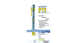 Myron L - Model Ultrapen PT3 - ORP/REDOX & Temperature Pen - Operation Manual