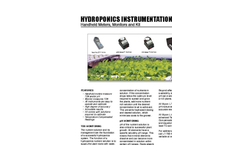 Myron L - Hydroponics Instrumentation - Handheld Meters, Monitors and Kit - Datasheet