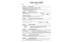 D.O. Zero Calibration Sodium Sulfite Salt Solution - Safety Data Sheets