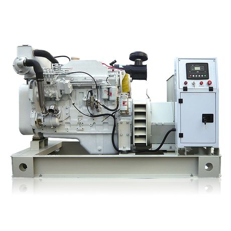 Three Phase Open Type Marine Used Diesel Generator with CCS Certification-1