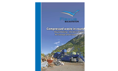 Flexus - Compressed Waste in Round Bales - Brochure