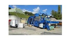 Flexus - Model Typhoon - Biomass and Wood chip Baling and Wrapping System