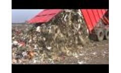 Flexus Round Baling System - Round Baling of Waste Materials and Recyclables Video