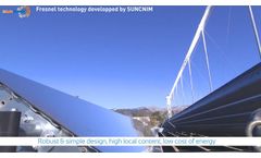 SUNCNIM Solar Fresnel Technology - Video