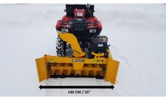 Rammy Snowblower 140 ATV - Video