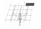 HUAYUE Tracker - Model HYS-18PV-144-LSD - Gps Solar Tracking Stand