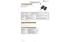 Quankang - Model PoE24DC/PoE24WC - 48 W PoE Adapter - Brochure