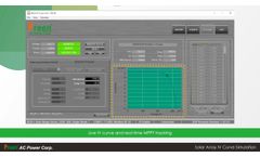 How to Simulate Solar Array IV Curve - Video