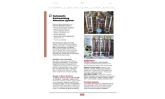 Rosedale - Automatic Backwash Filter System Brochure