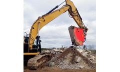 Allu Transformer Screener Crusher Screening And Recycling Demolition Waste - Case Study