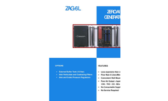 ZAG-6L Zero Air Generator Specification Sheets (PDF 70 KB)