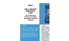 Mobile Source Emissions (Roll Around Emissions Cart) Specification Sheets (PDF 650 KB)