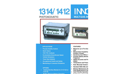 1314/1412 Photoacoustic Analyzer Specification Sheets (PDF 239 KB)
