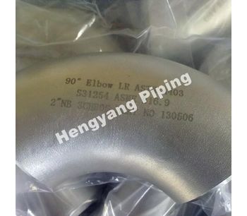Hengyang Piping S31254/6Mo/254SMO Pipe Fittings For Corrosive Environments