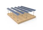 Jesfer - Model JS-GM - Agricultural Greenhouse Ground Farm Solar Mounting System