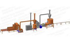 Rapeseed-straw and Vegetable Residue Briquetting Line