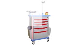 ORP - Model ET701A ABS - Mobile Hospital Emergency Trolley