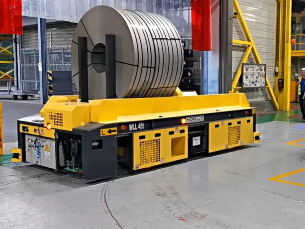 MORELLO Heavy-Load Automated Guided Vehicles For Industrial Material ...