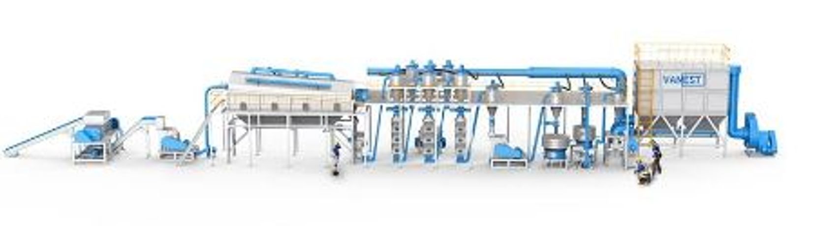 VANEST Machinery Lithium Battery Recycling Machine