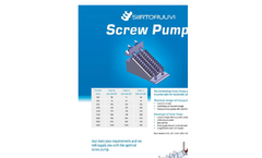 Screw Pumps Brochure
