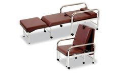 Sreeja - Model SA 311 - Stainless Steel Attendant Bed-Chair