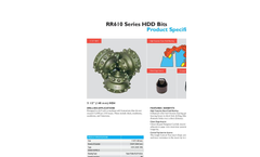 Horizontal Direction Drilling (HDD) bits - RR610_HD4_5.5 Brochure