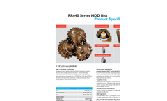 Horizontal Direction Drilling (HDD) bits - HDX40_9.875 Brochure