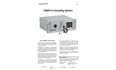 Gasmet CEMS II e Sampling System - Technical Data