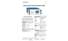 Gasmet - Model GFID - Gasmet Flame Ionization Detector - Technical Datasheet