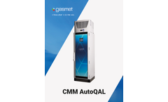 Gasmet - Model CMM AutoQAL & CMM - Continuous Mercury Monitoring Systems - Brochure