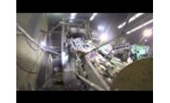 TANA Shark Waste Shredder Processing MSW (Municipal Solid Waste) to 50mm (2 Inch Particle Sizes (RDF) Video