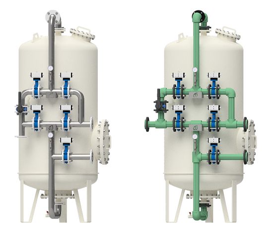 WTI 100 Mixed Bed Clarifying Filters For Potable And Industrial Water