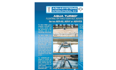 Aquaturbo - AER AS - High Speed Floating Surface Aerator - Brochure