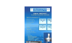 Model Aquadecant AD - Floating Decanter - Brochure