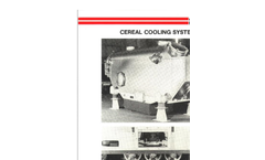 Cooler For Cooked Cereal - Application Sheets