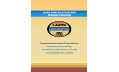 Sand Solutions PRO Training Programs - Brochure