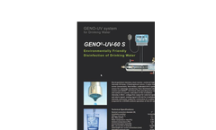 Geno - Model UV-60 S - UV System Brochure