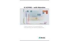 IC-ICP/MS with Metrohm - Brochure