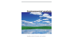 Environmental Analysis Brochure