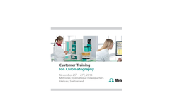 Customer Training Ion Chromatography