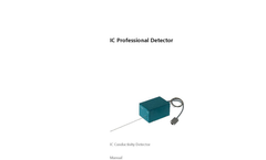 Metrohm- IC Professional Detector - Brochure