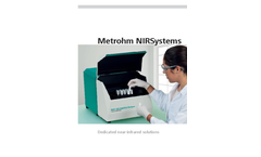 Metrohm NIRSystems - Brochure