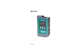 Mira M-1 Basic Package - Manual