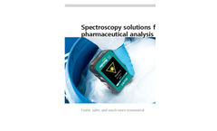 Spectroscopy Solutions for Pharmaceutical Analysis - Brochure