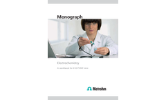 Monograph - Electrochemistry - A Workbook for 910 PSTAT Mini - Brochure