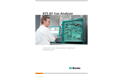 875 KF Gas Analyzer System - Brochure