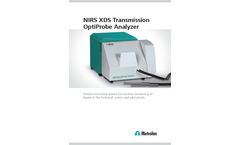 NIRS XDS Transmission OptiProbe Analyzer - Brochure